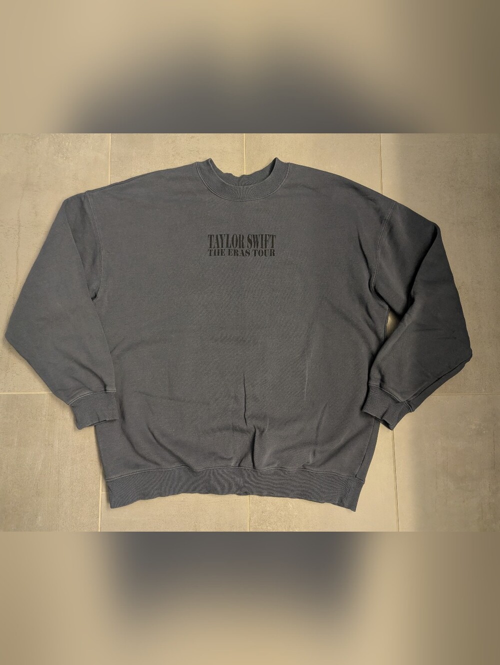 Taylor Swift Eras Tour Blue Crewneck sz Large